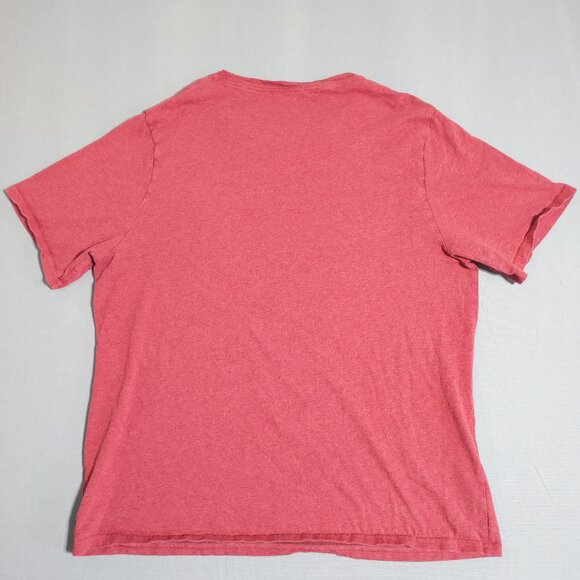 Buffalo David Bitton T-shirt men's size XXL Salmon Pink short sleeve cotton - Picture 3 of 7